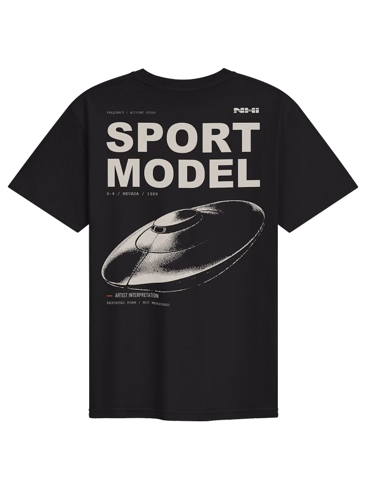 Nevada 1989 Sport Model Tee — Fourthwall digital preview 1